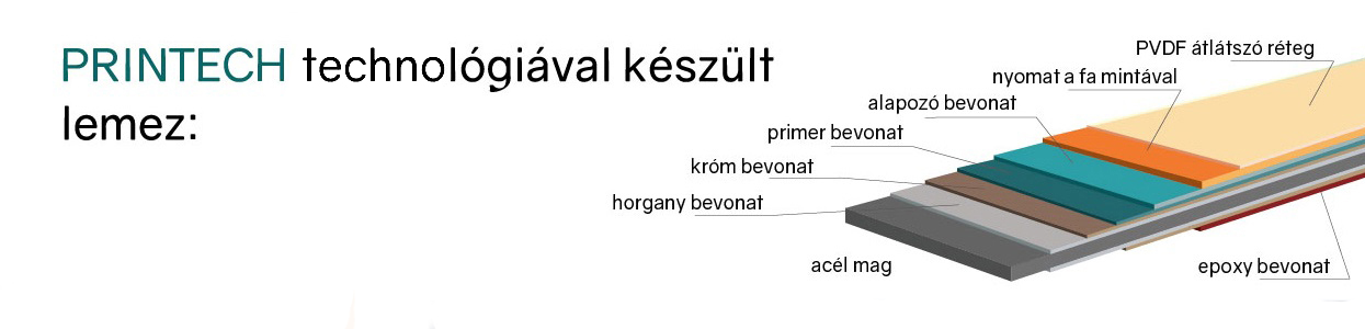 Printech technológiával készült lemez